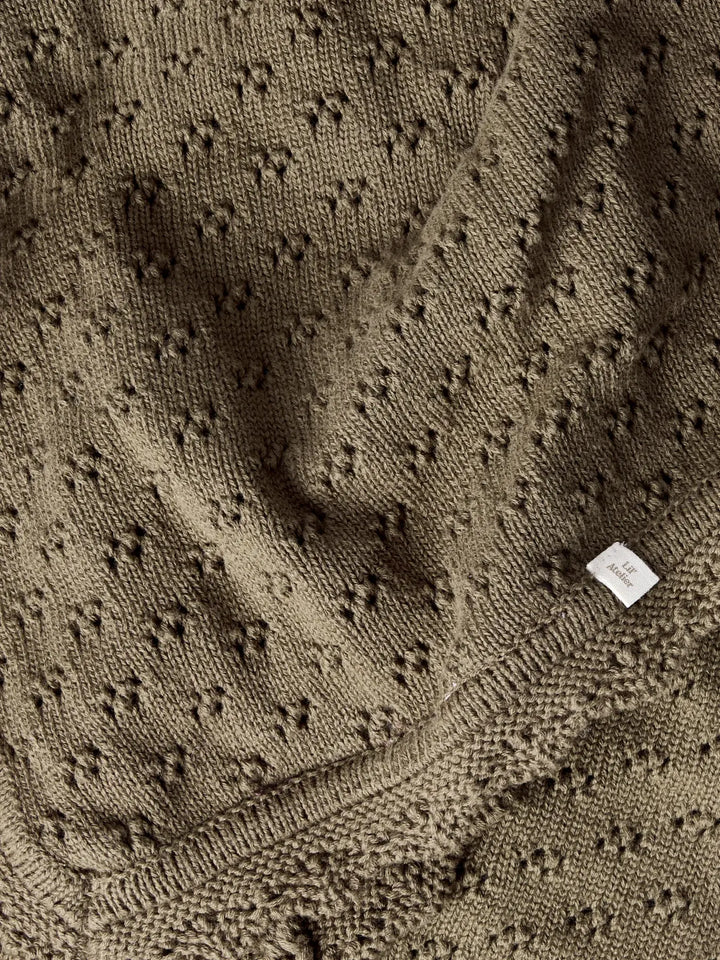 Nbnnilio Knit Blanket Lil - Teak
