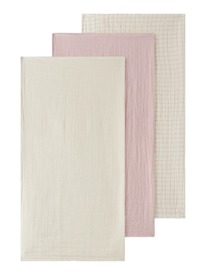 Nbnisley 3Pack Nappies Lil - Hushed Violet Turtledove/Hushed Violet