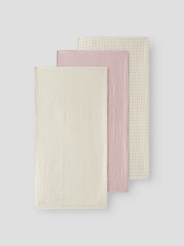 Nbnisley 3Pack Nappies Lil - Hushed Violet Turtledove/Hushed Violet