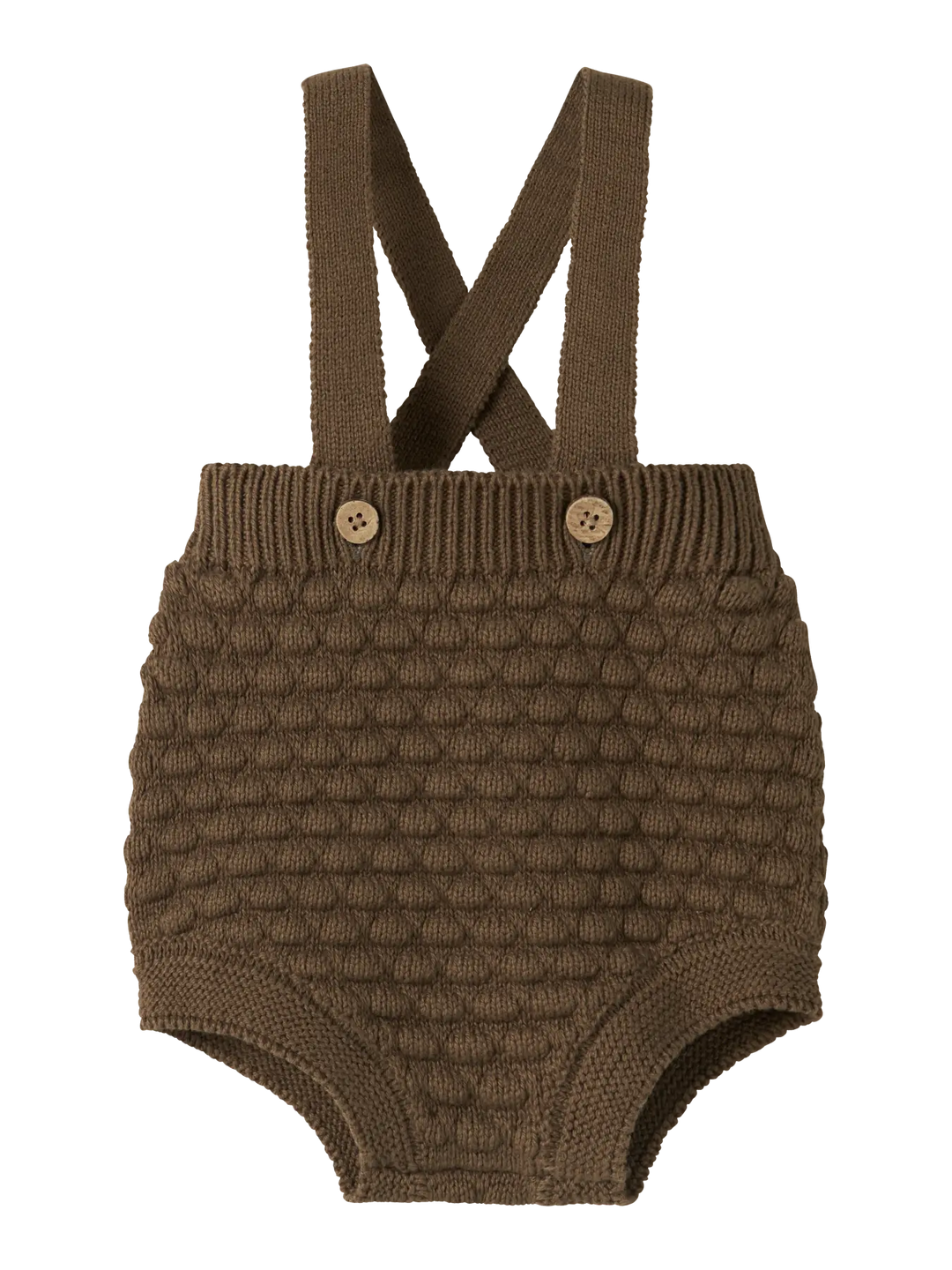 Nbnnobir Loose Knit Bloomers Lil - Teak