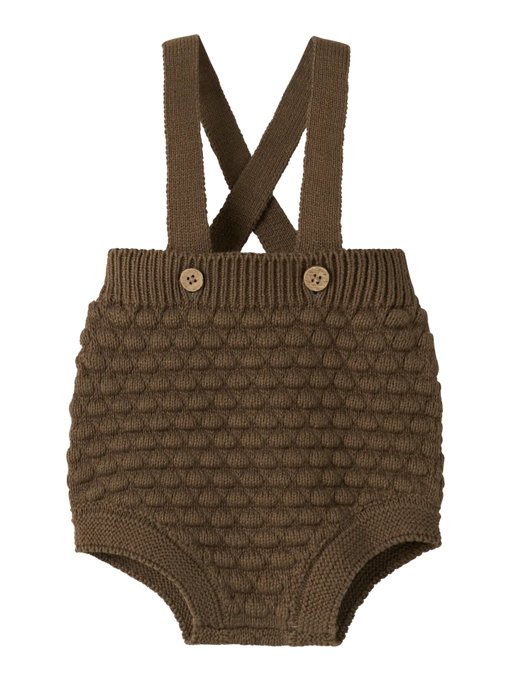 Nbnnobir Loose Knit Bloomers Lil - Teak