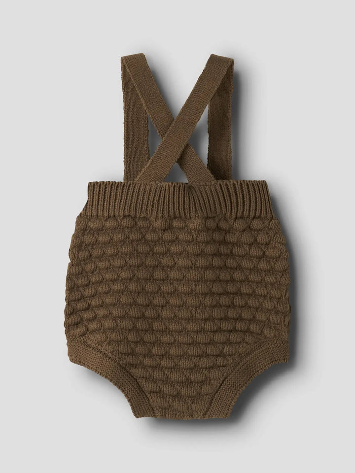Nbnnobir Loose Knit Bloomers Lil - Teak