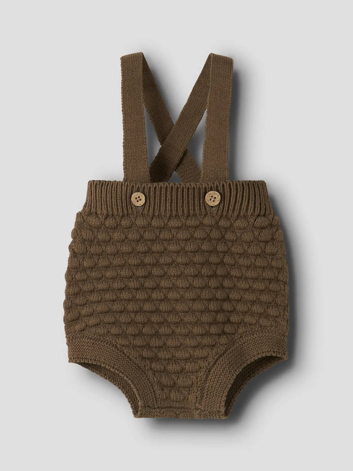 Nbnnobir Loose Knit Bloomers Lil - Teak