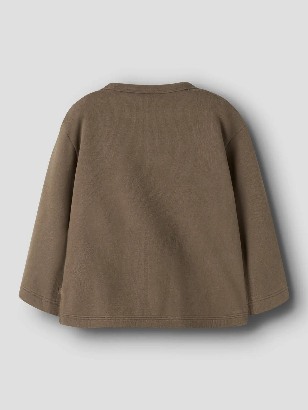 Nmmilondon Rea Ls Loose Sweat Bru Lil - Teak