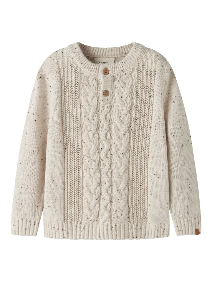 Nmmgalto Kai Ls Knit Lil - Turtledove