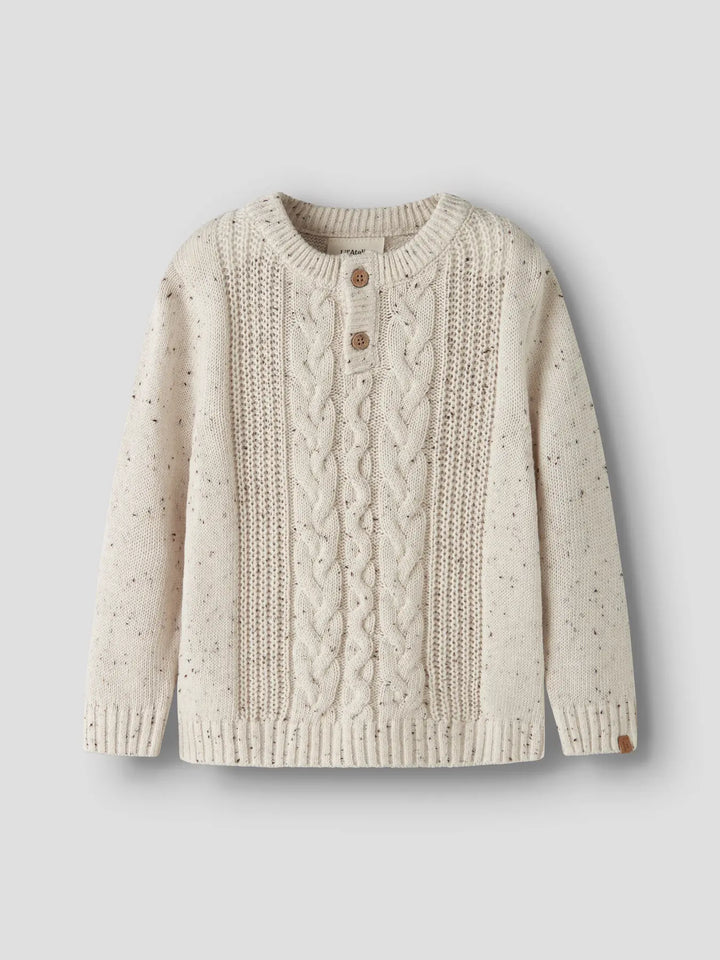 Nmmgalto Kai Ls Knit Lil - Turtledove