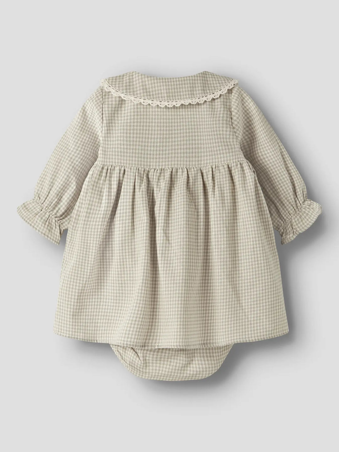 Nbfoleno Ls Loose Body Dress Lil - Moss Gray