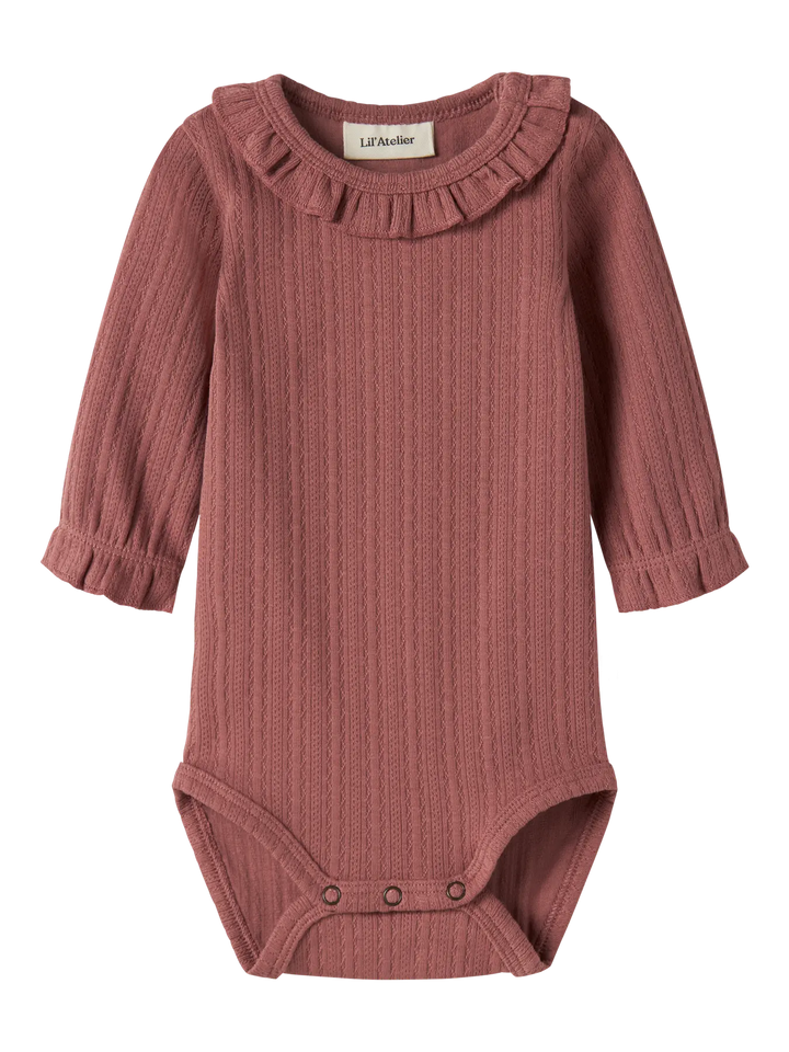 Nbfonela Ls Slim Body Lil - Withered Rose