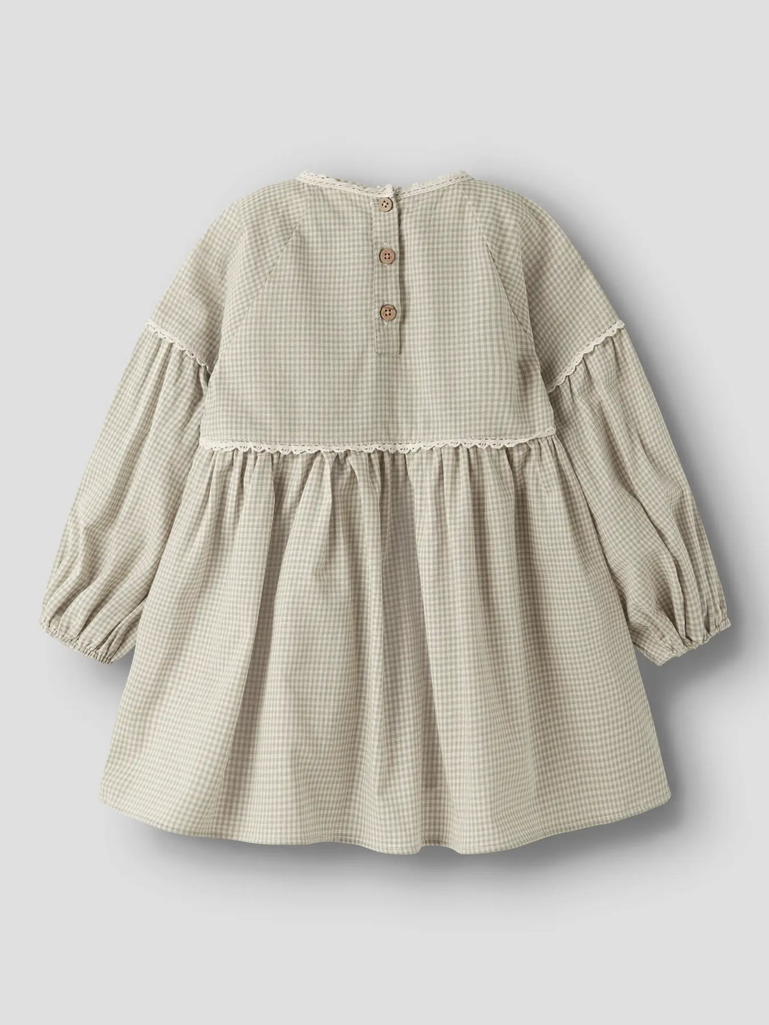 Nmfoleno Ls Loose Dress Lil - Moss Gray