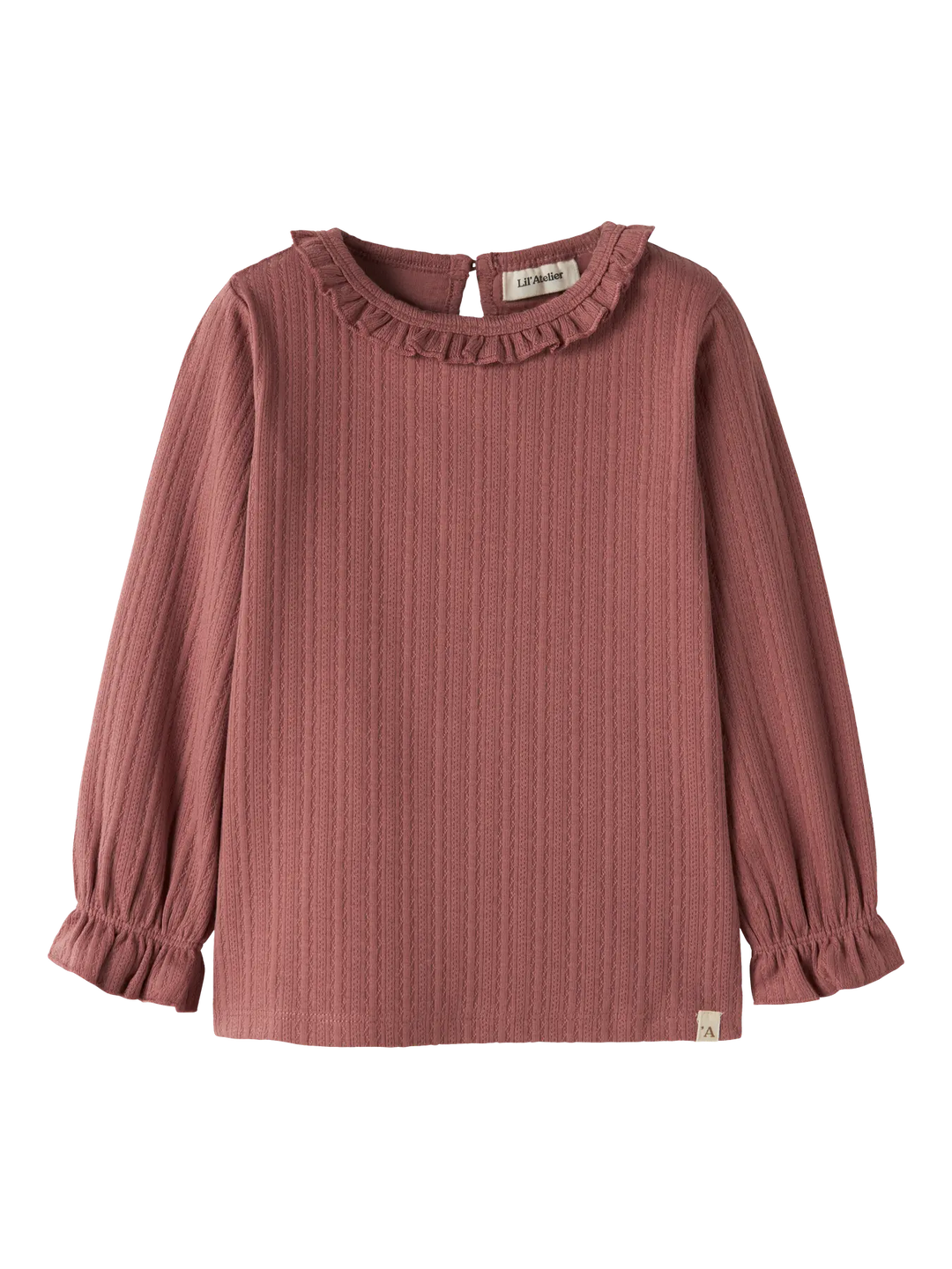 Nmfonela Ls Slim Top Lil - Withered Rose