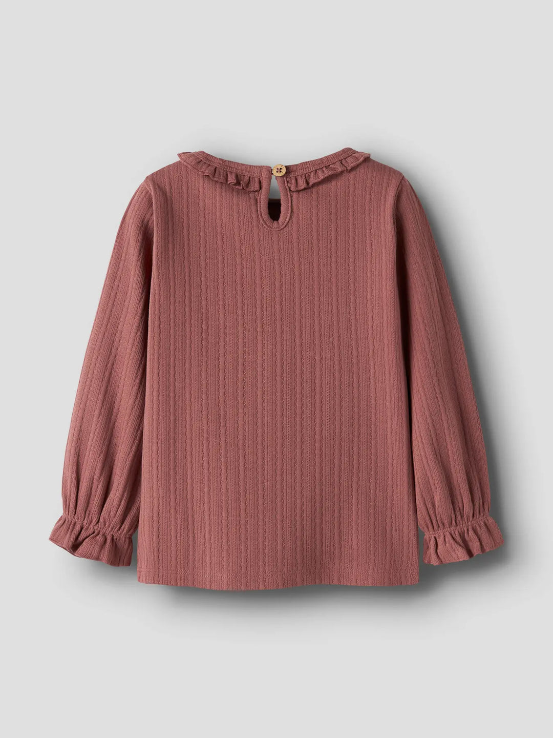 Nmfonela Ls Slim Top Lil - Withered Rose