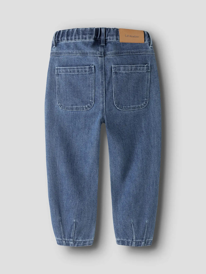 Nmnobello Baggy Jeans 1144-Se Lil - Dark Blue Denim