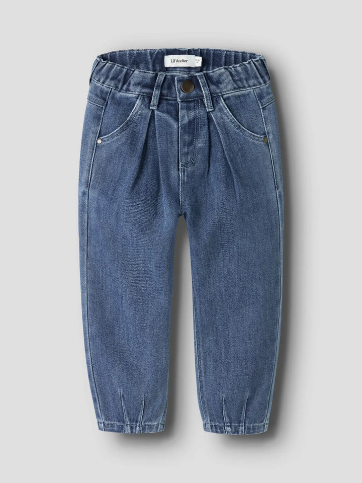 Nmnobello Baggy Jeans 1144-Se Lil - Dark Blue Denim
