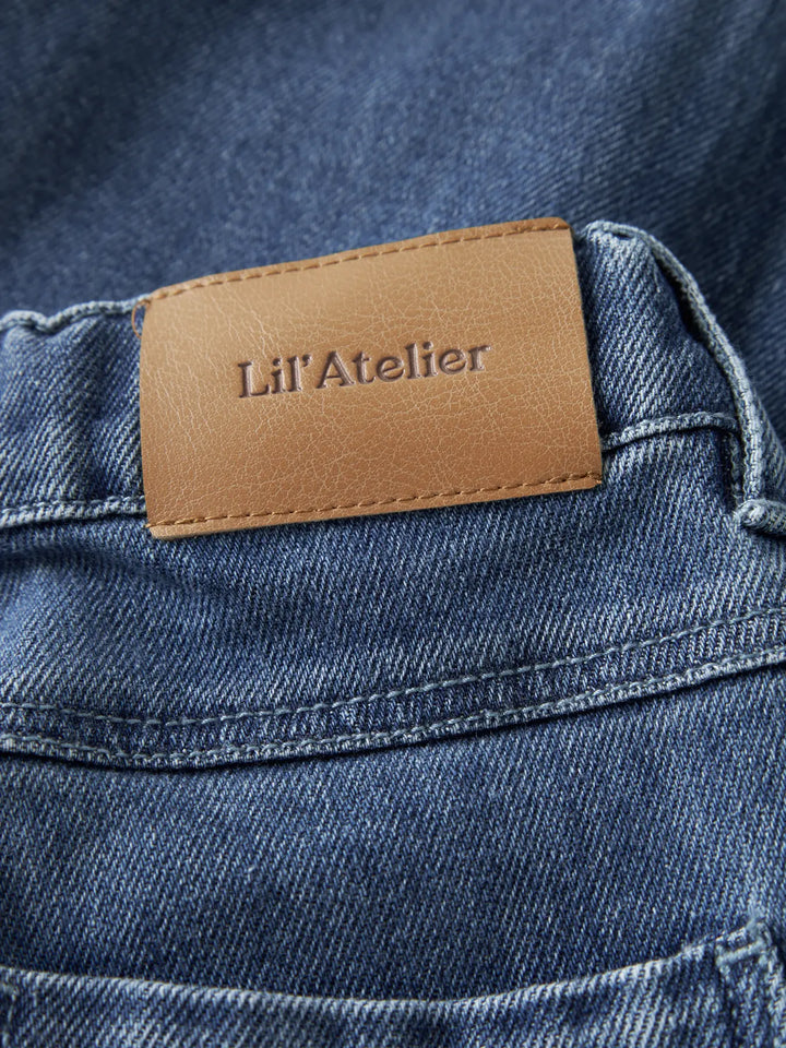 Nmnobello Baggy Jeans 1144-Se Lil - Dark Blue Denim