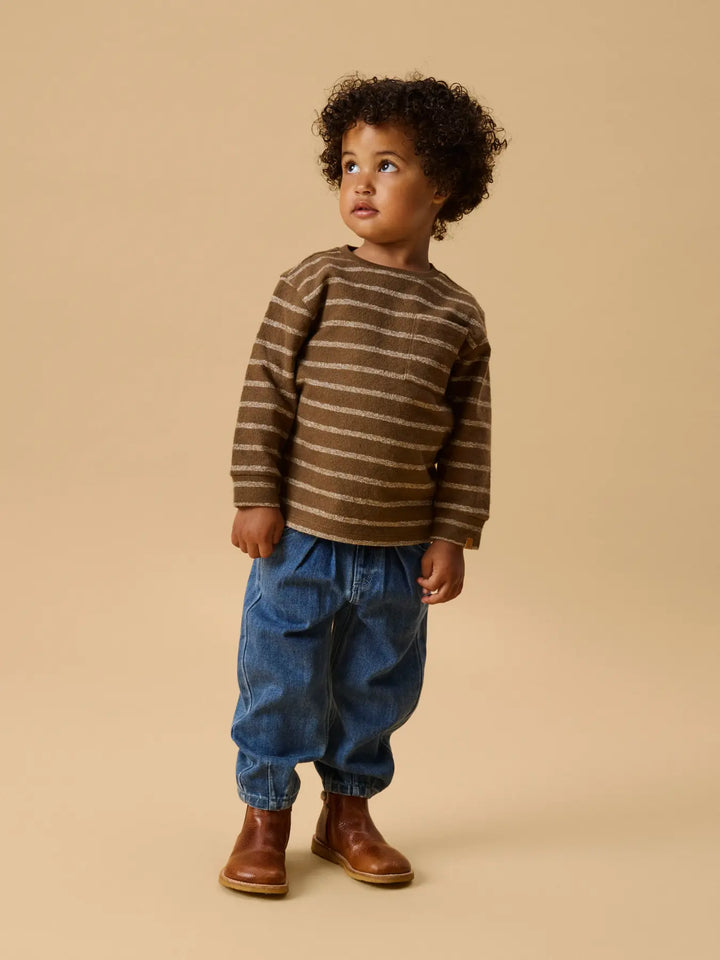 Nmnobello Baggy Jeans 1144-Se Lil - Dark Blue Denim