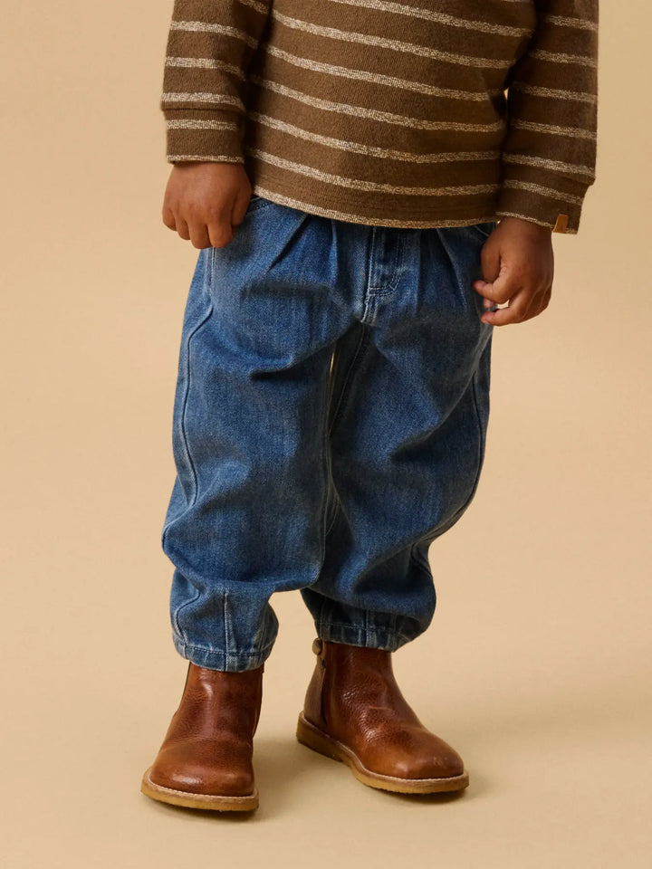 Nmnobello Baggy Jeans 1144-Se Lil - Dark Blue Denim