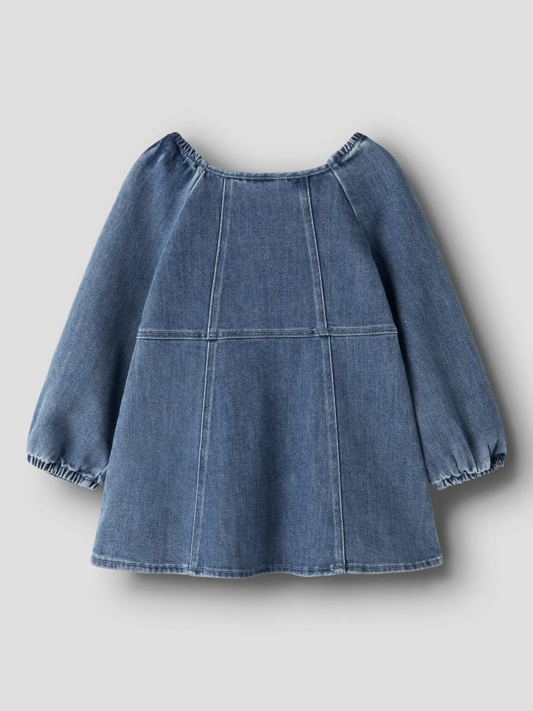 Nmfobello Ls Loose Dnm Dress 1144-Se Lil - Dark Blue Denim
