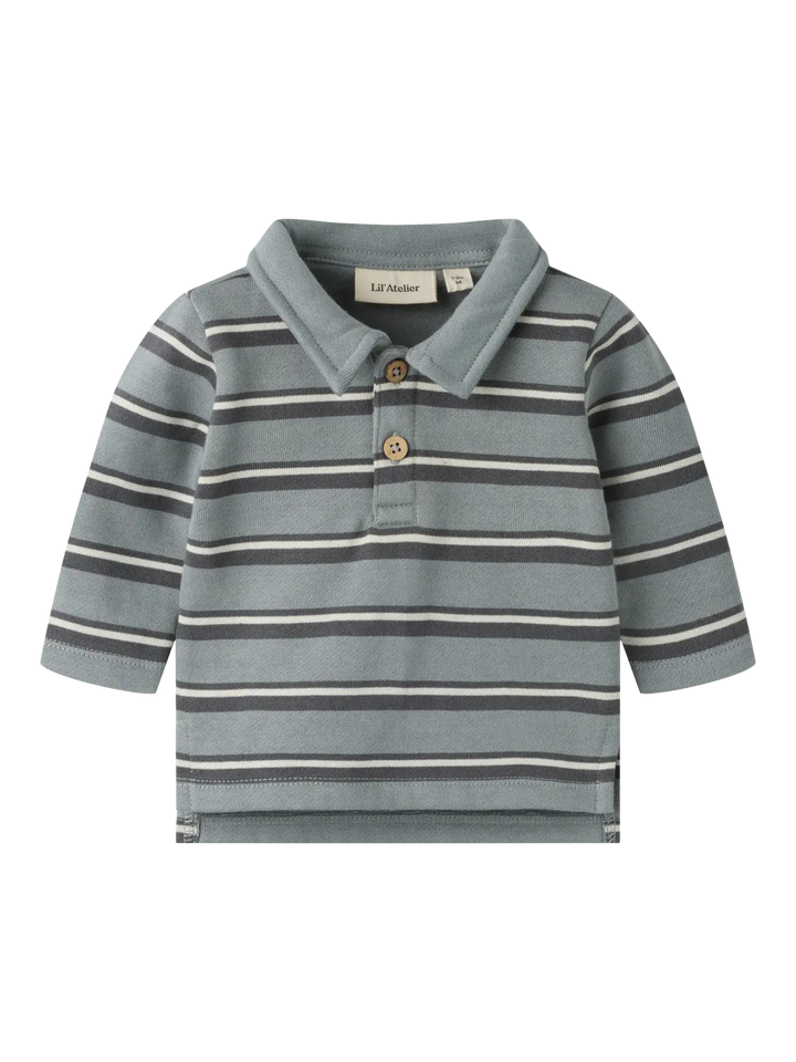 Nbmkilano Ris Ls Loose Polo Bru Lil - Monument