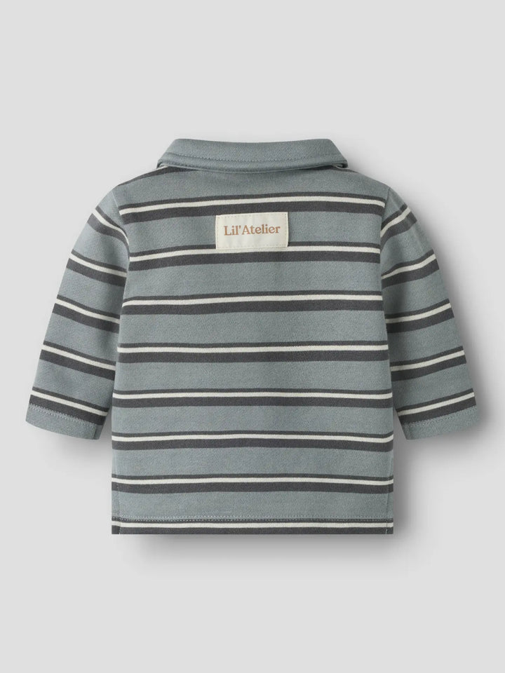 Nbmkilano Ris Ls Loose Polo Bru Lil - Monument