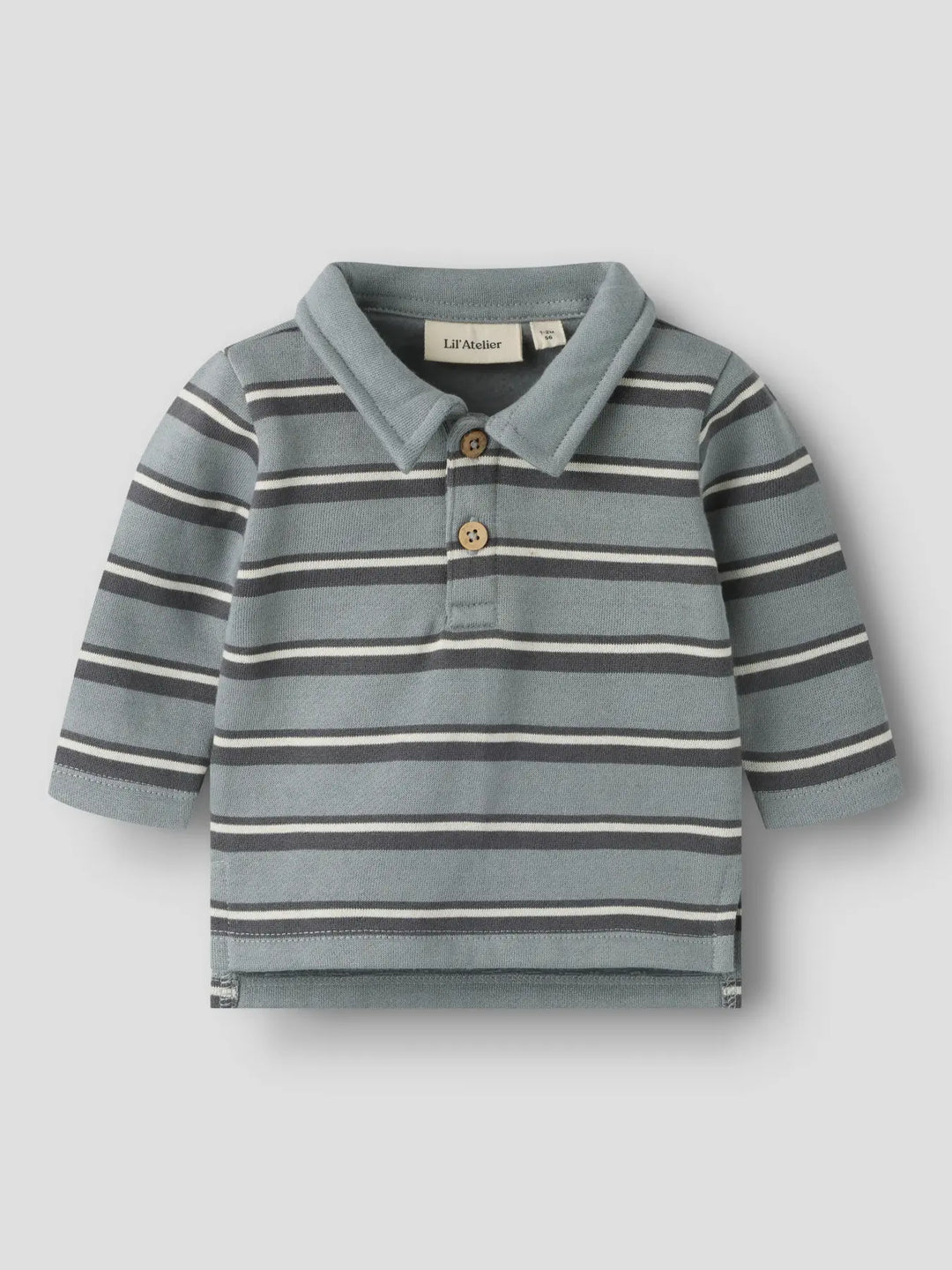 Nbmkilano Ris Ls Loose Polo Bru Lil - Monument