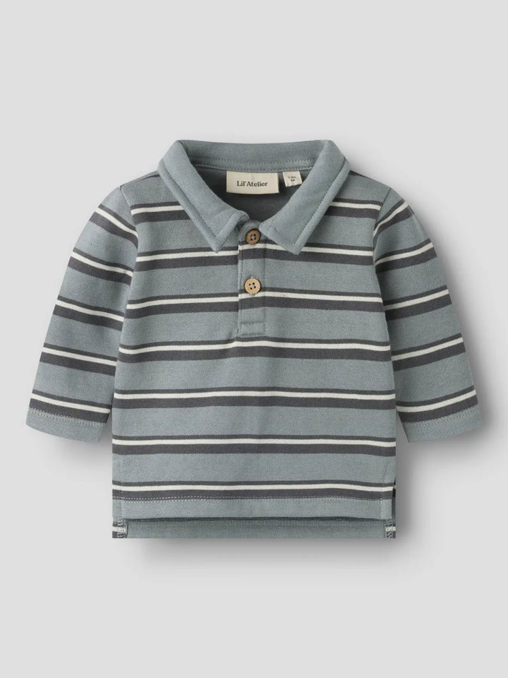 Nbmkilano Ris Ls Loose Polo Bru Lil - Monument
