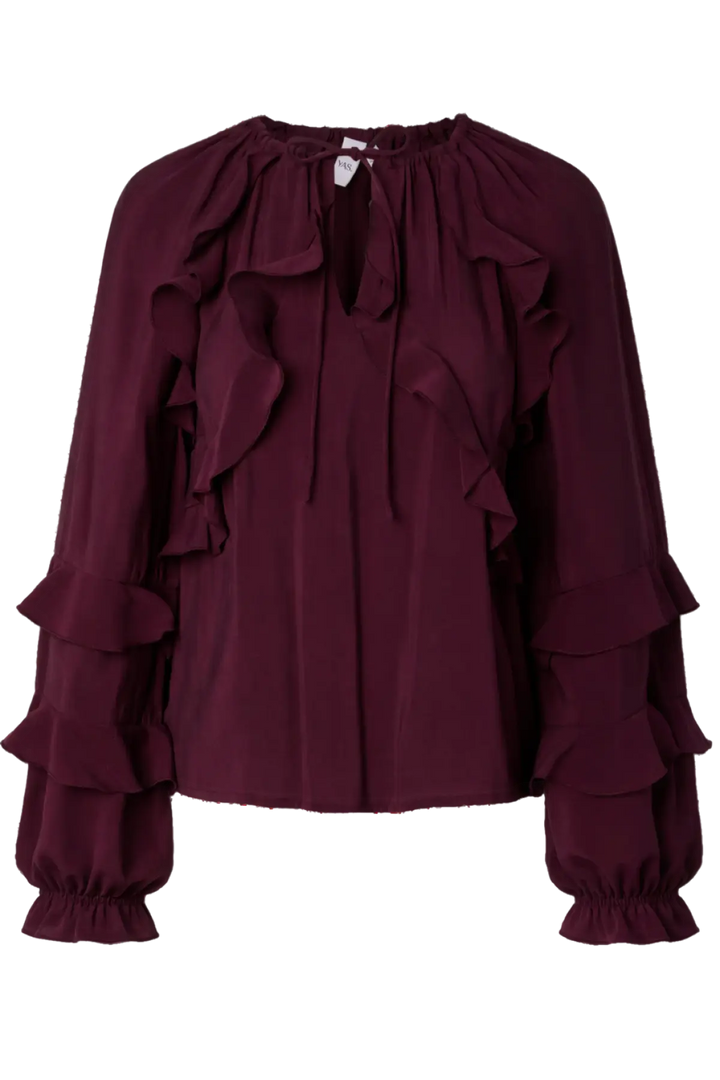 Yastemara Ls Top - Purple