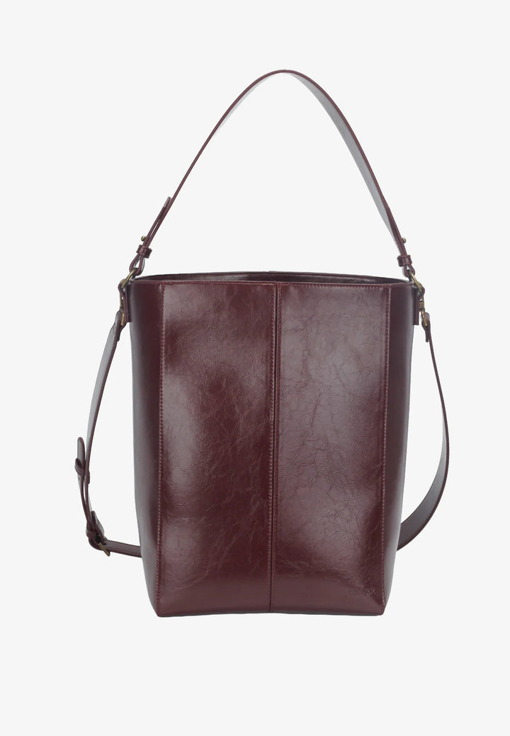Casset Raw Structure -  Deep Burgundy