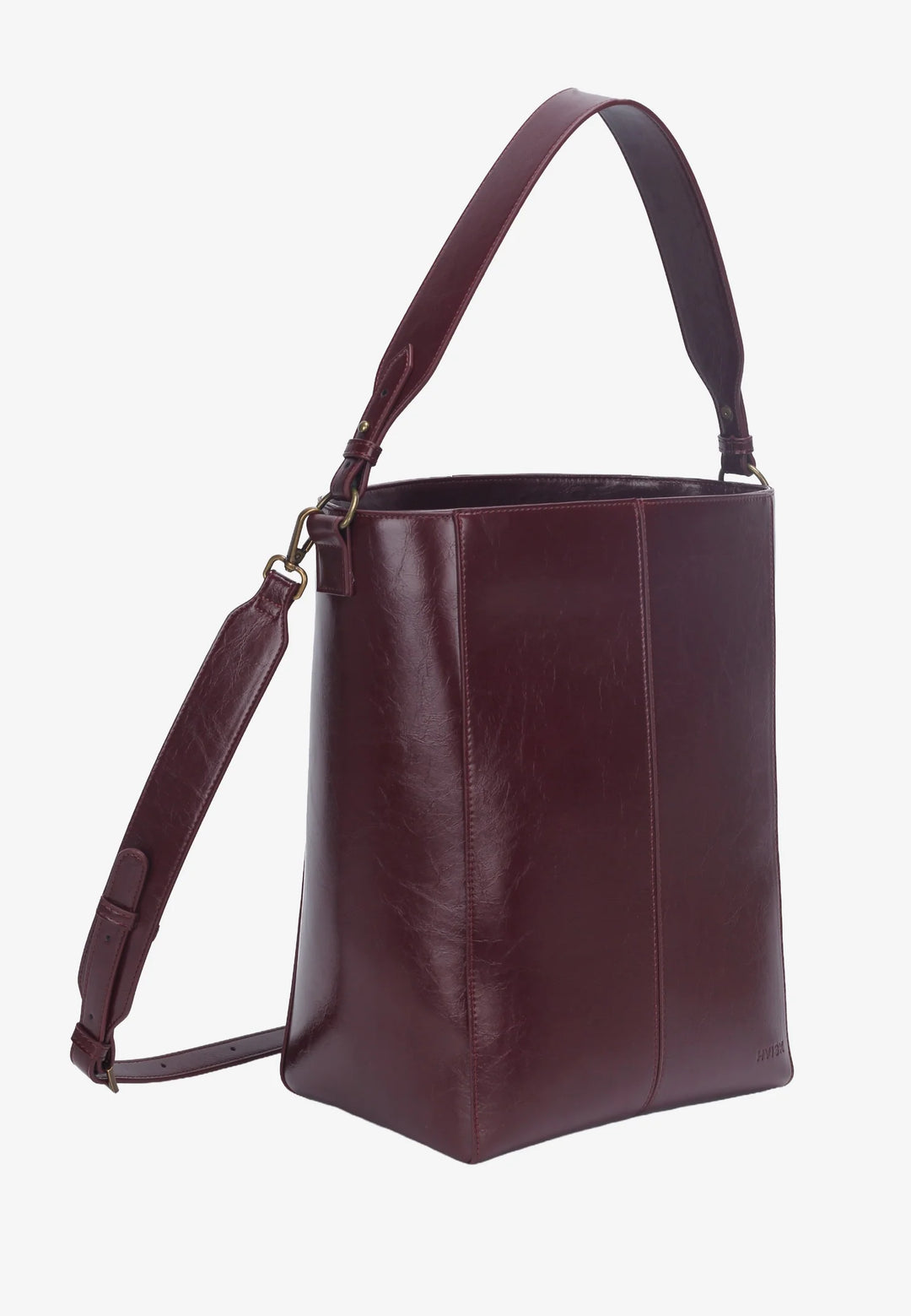 Casset Raw Structure -  Deep Burgundy