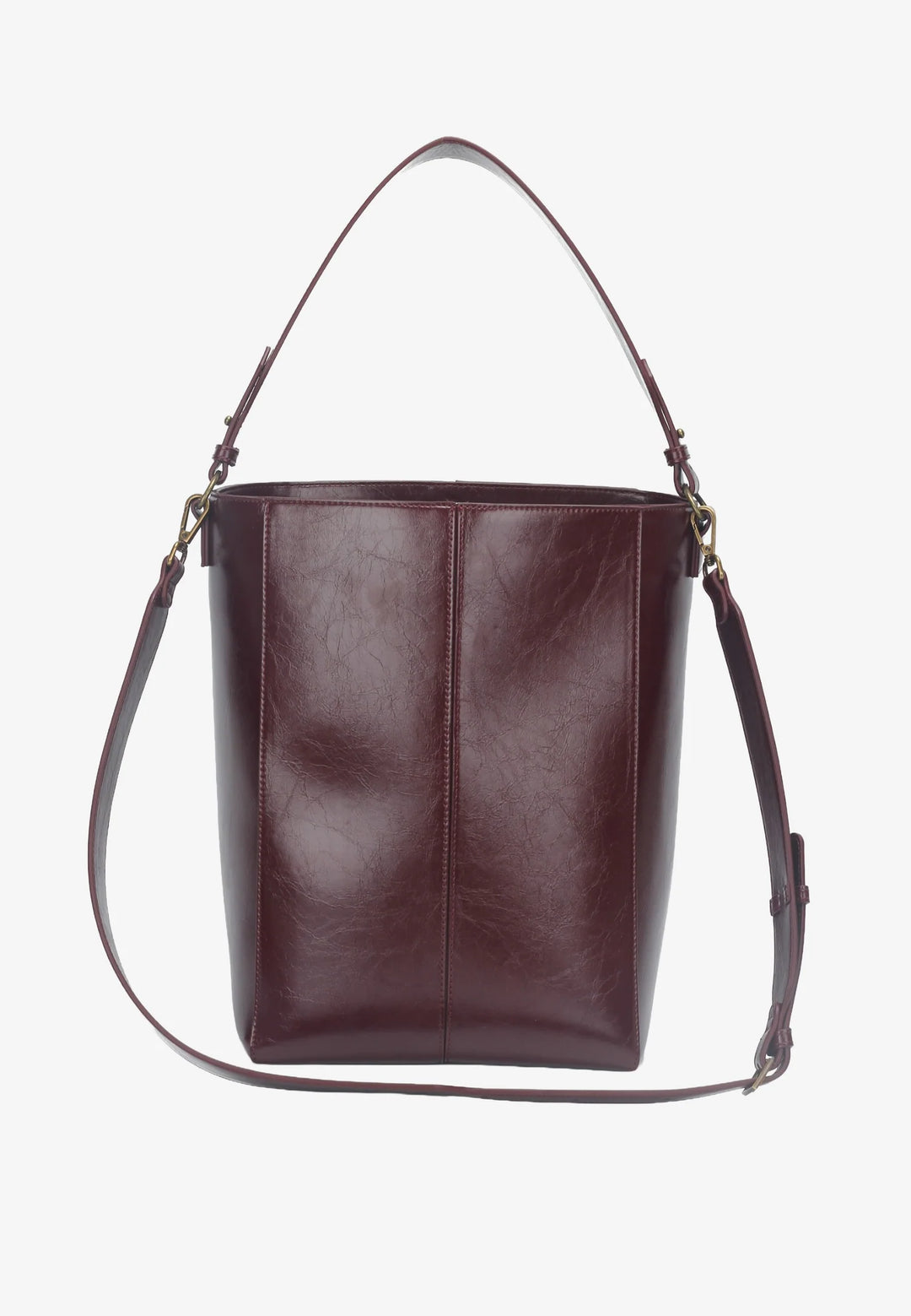 Casset Raw Structure -  Deep Burgundy