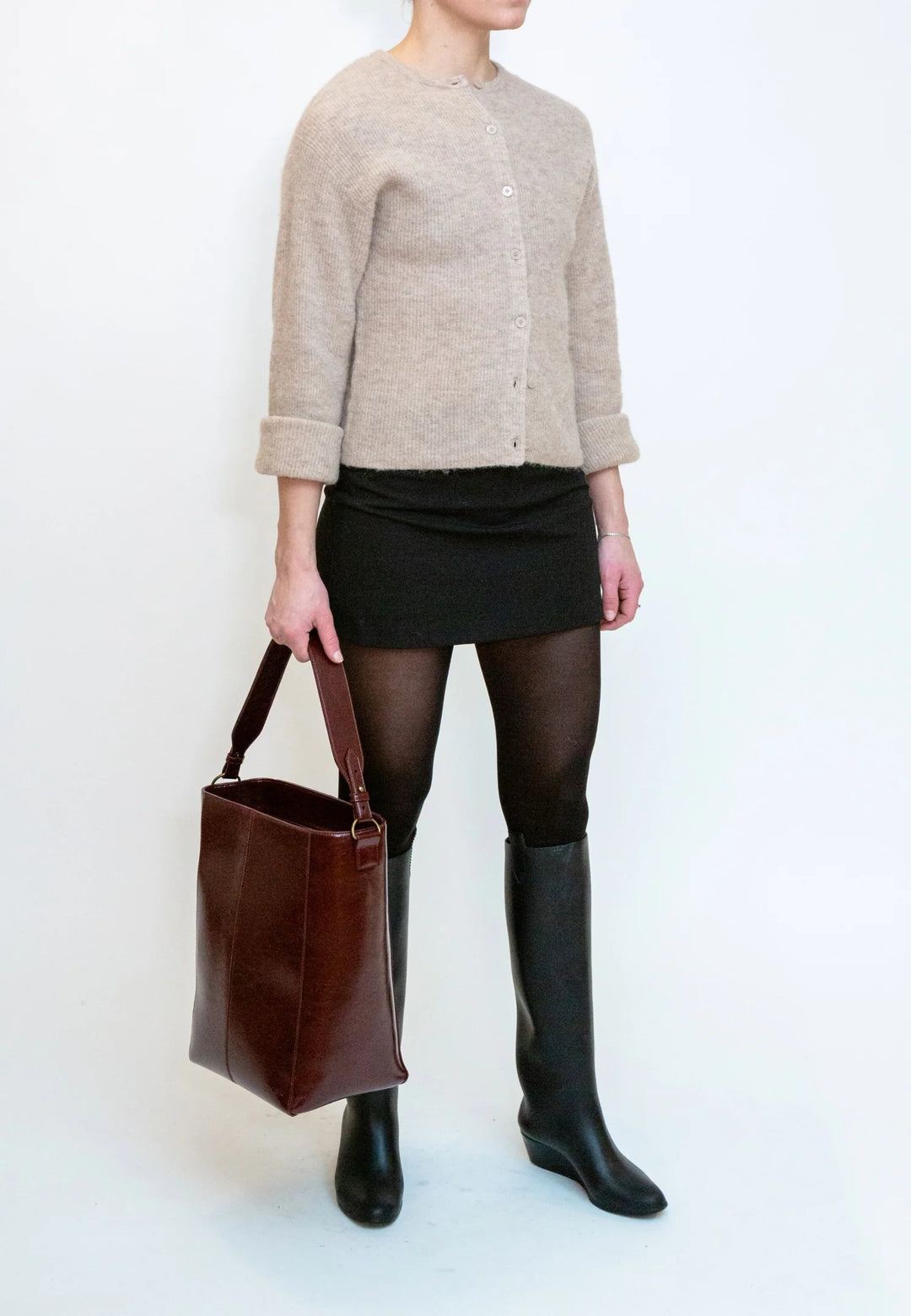Casset Raw Structure -  Deep Burgundy