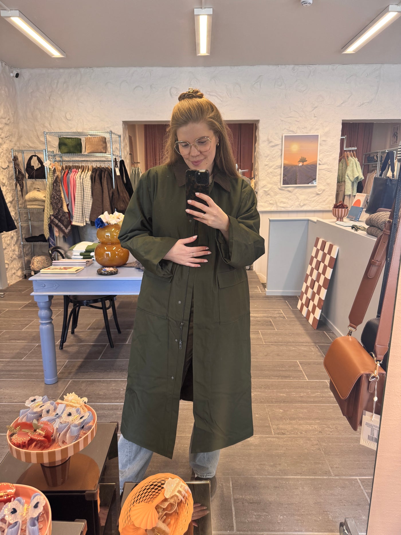 Odettemd coat - Dark Army