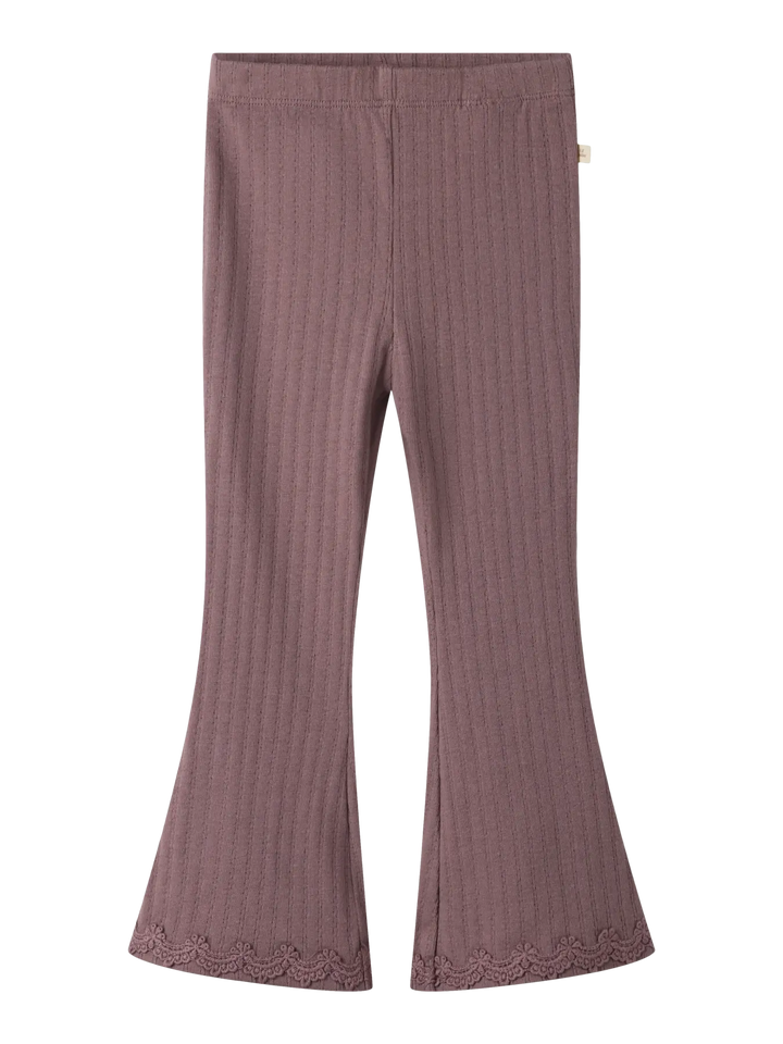 Nmfsola Bootcut Legging Lil - Rose Taupe
