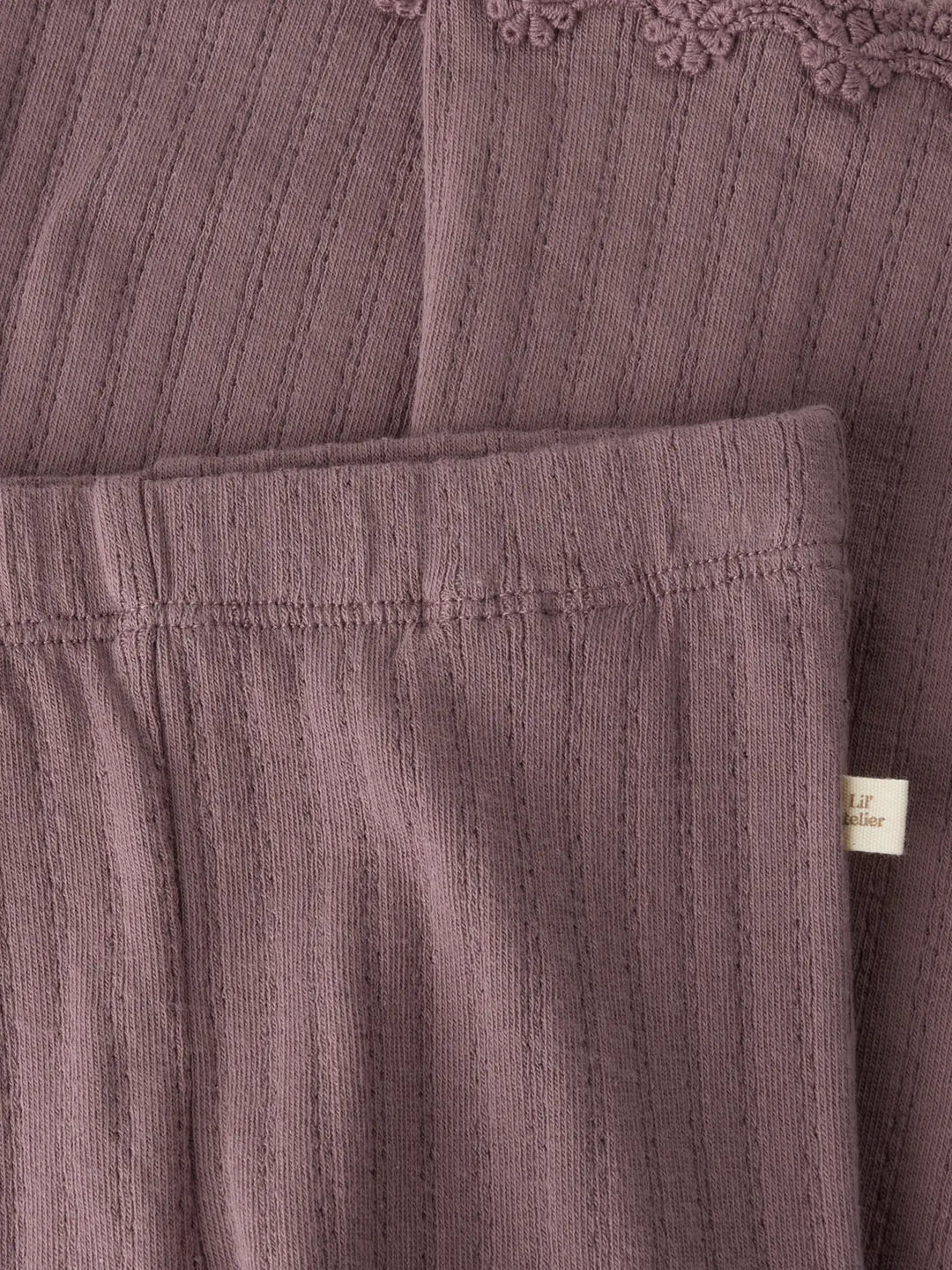 Nmfsola Bootcut Legging Lil - Rose Taupe