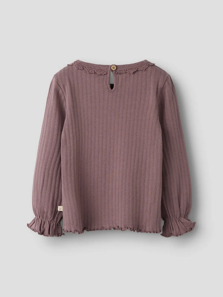 Nmfsola Ls Top Lil - Rose Taupe