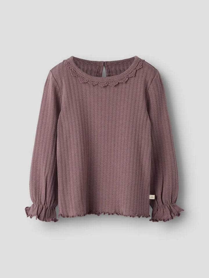 Nmfsola Ls Top Lil - Rose Taupe