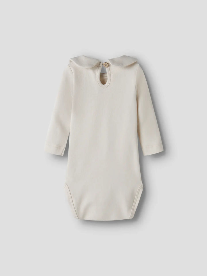 Nbffundo Emb Ls Slim Body Lil - Turtledove Bark Flower