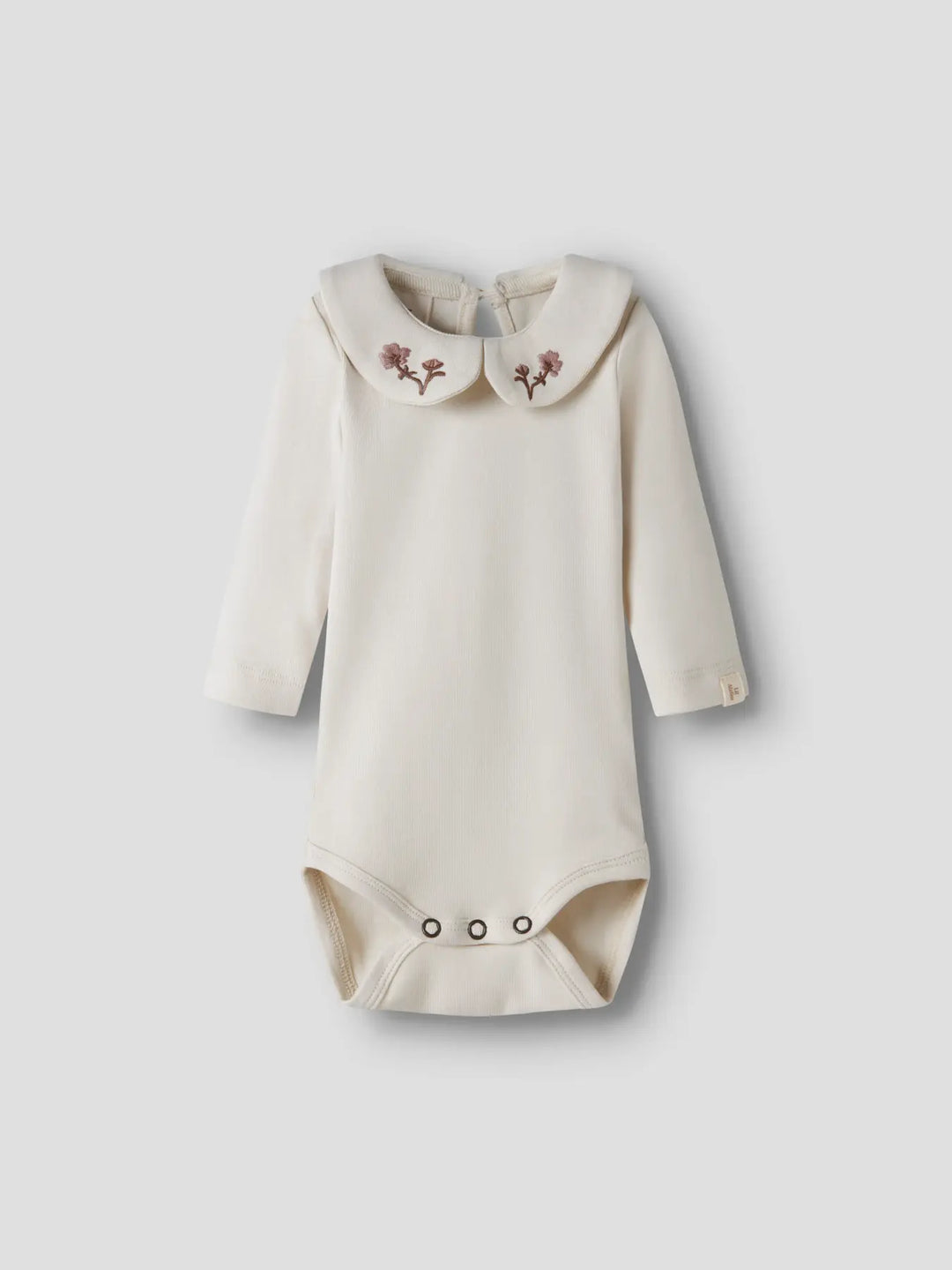 Nbffundo Emb Ls Slim Body Lil - Turtledove Bark Flower