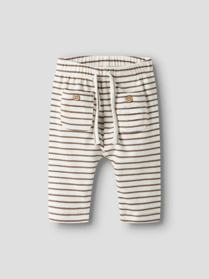 Nbmtonto Tor Loose Pant Lil - Coconut Milk