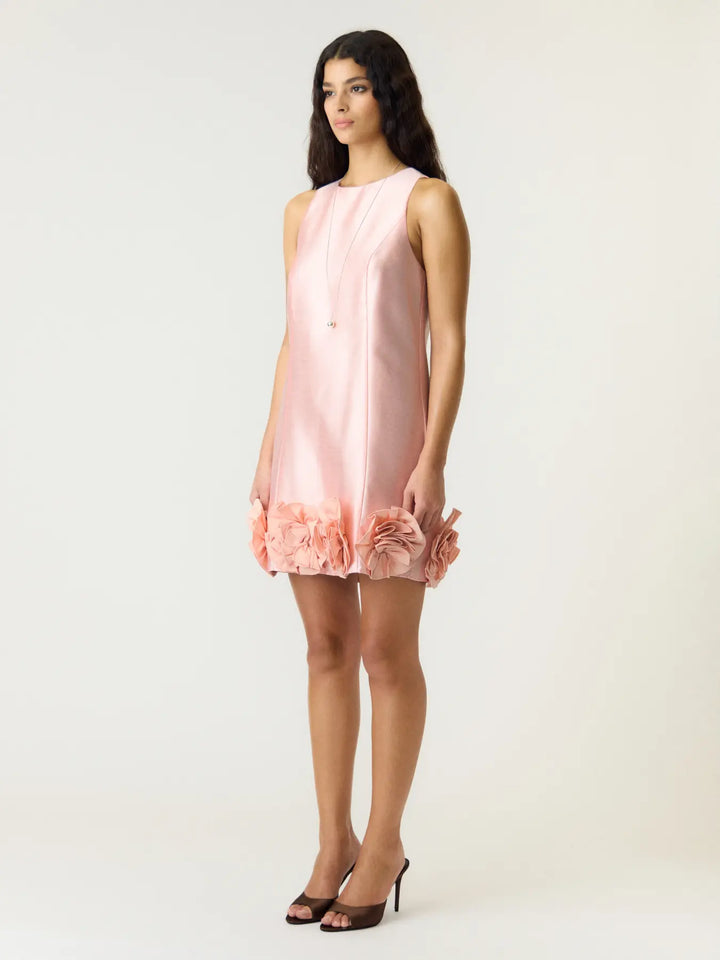 Yasellina Sl Mini Dress - Celeb - Blushing Rose
