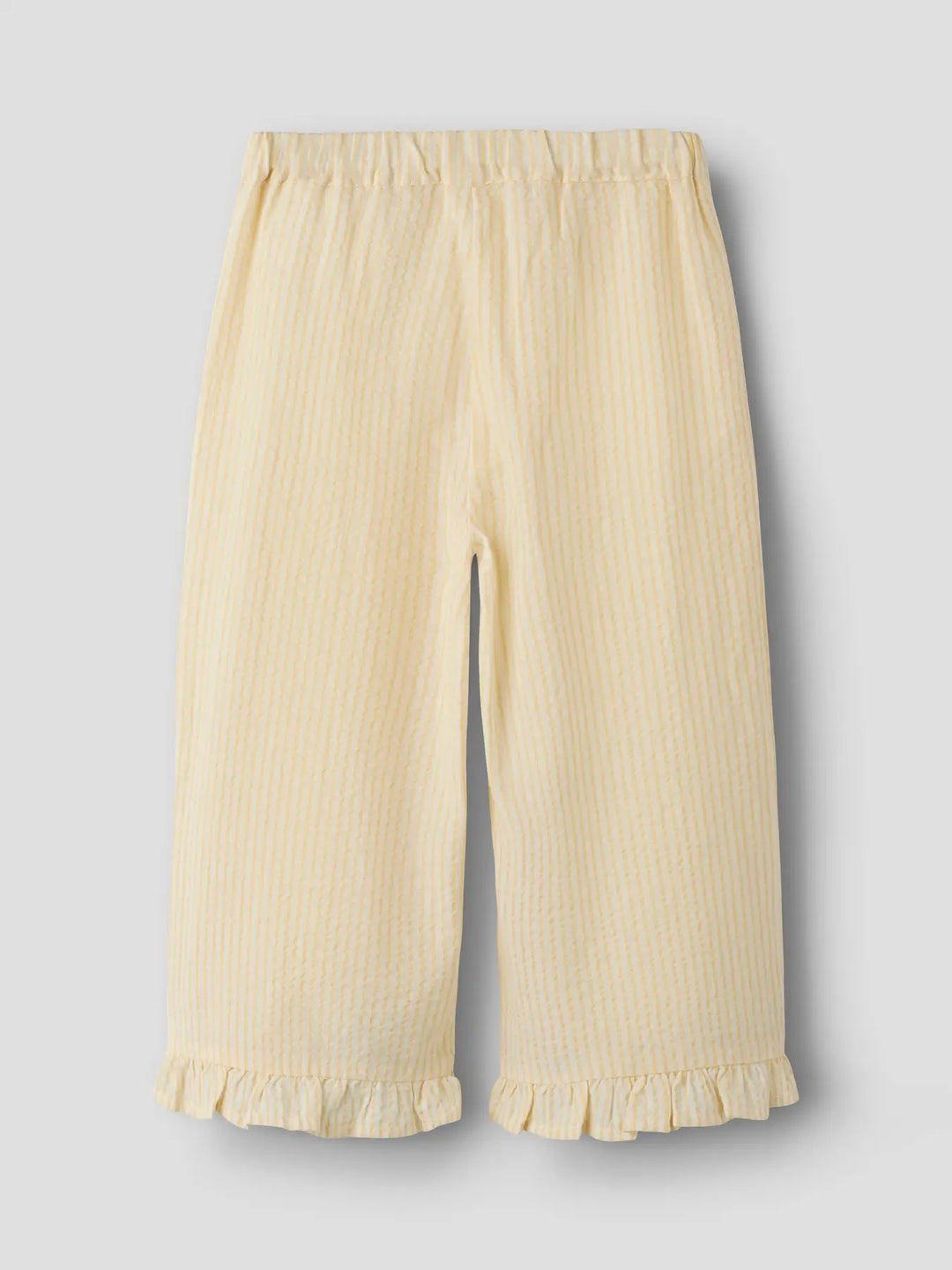 Nmffolly Wide Pant Lil - Coconut Milk Sahara Sun