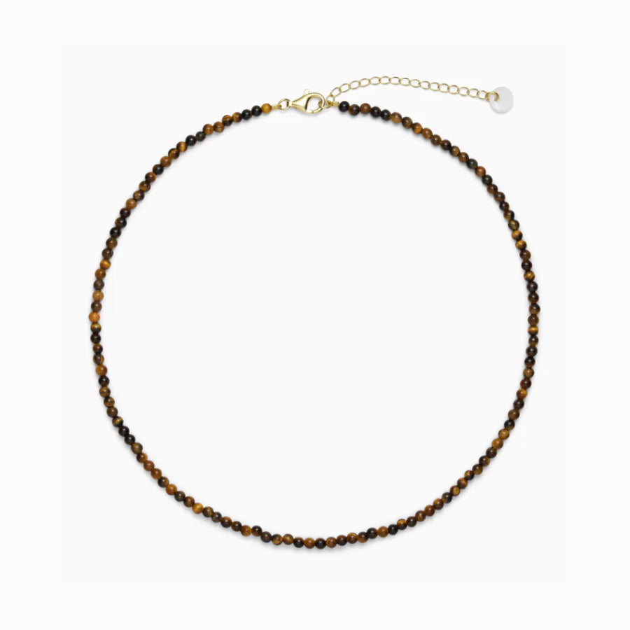 Halskjede - Luna - Tiger Eye (Healing)