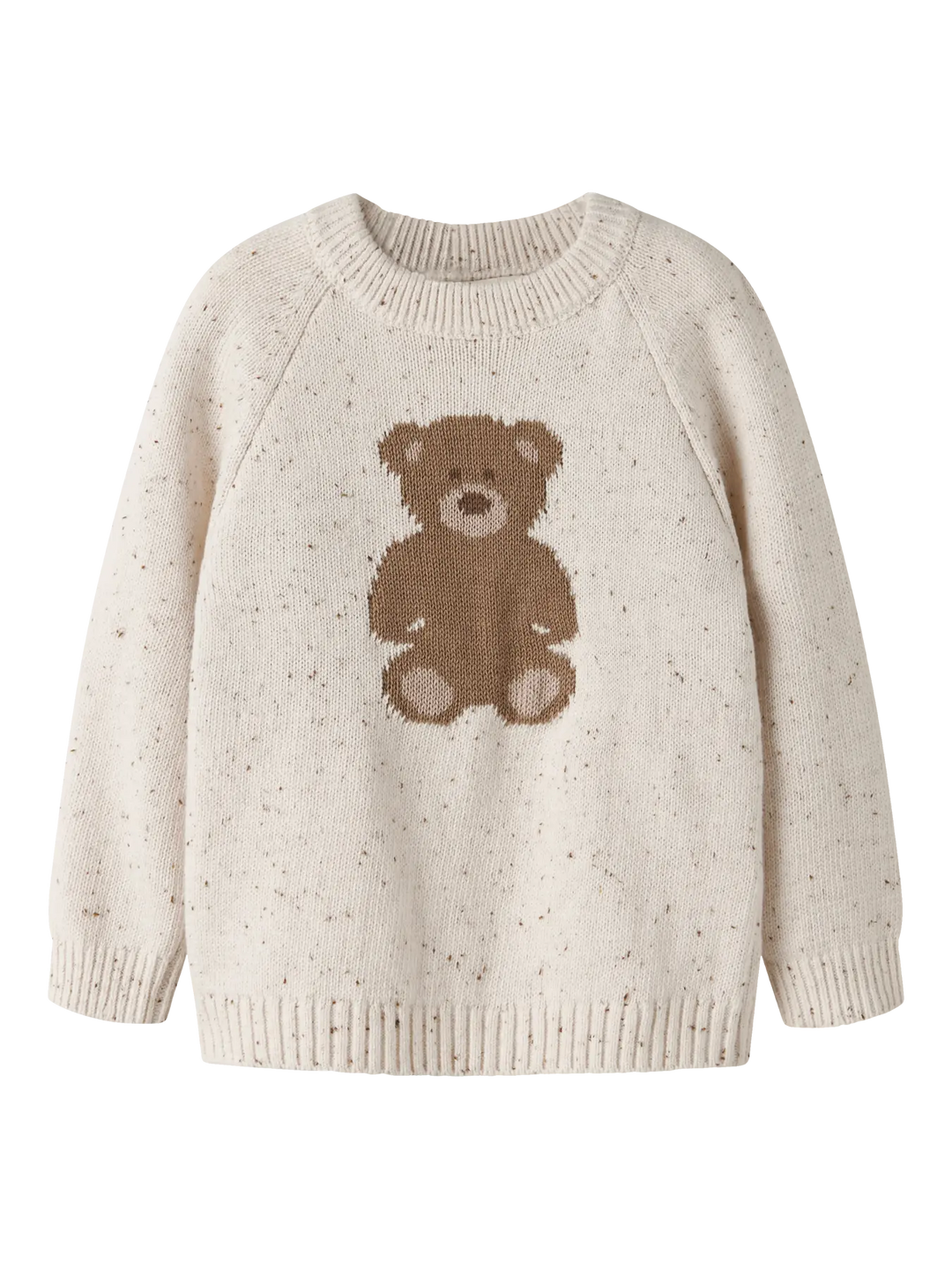 Nmngalto Ria Ls Knit Lil - Turtledove Teddy