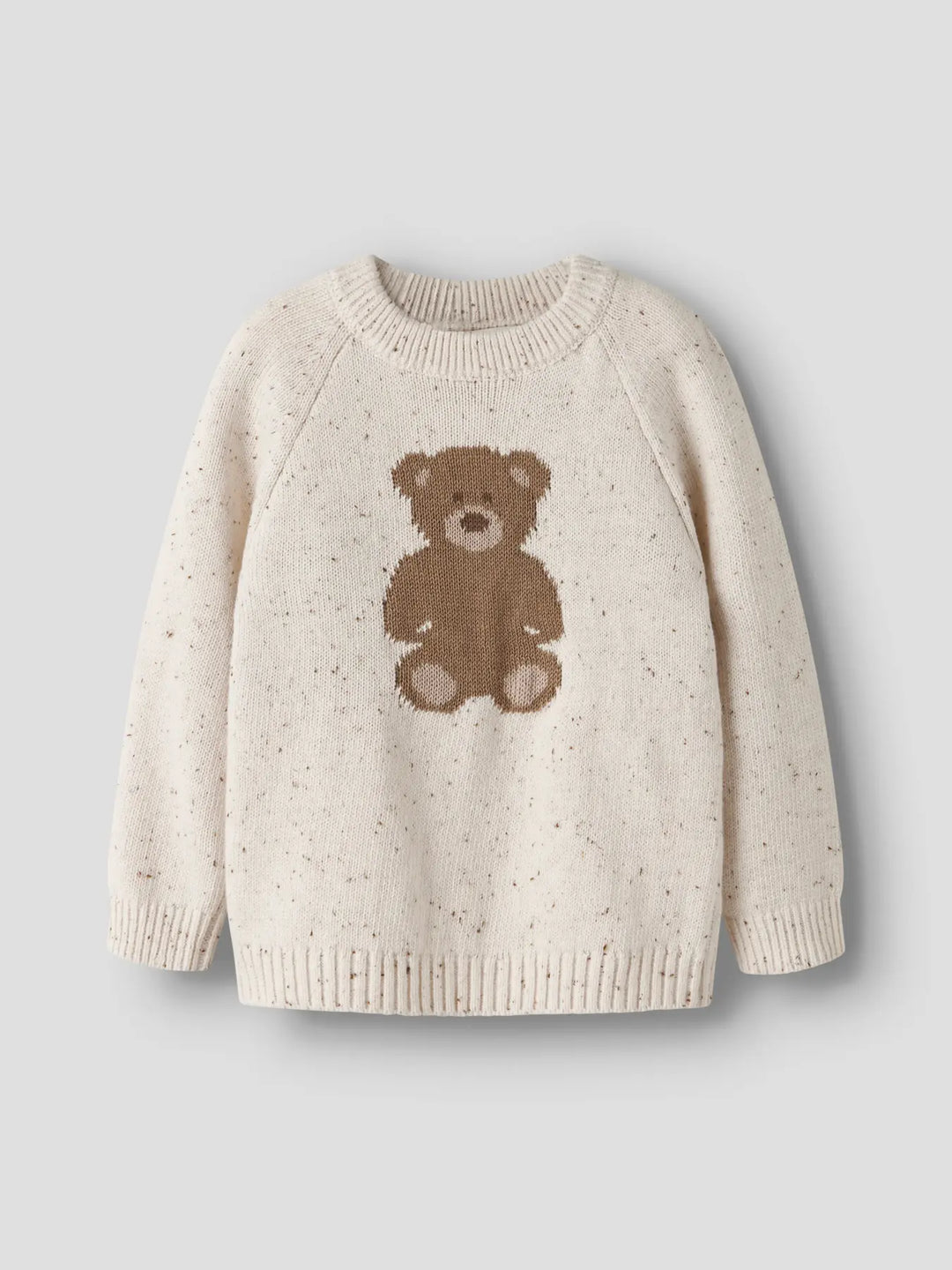 Nmngalto Ria Ls Knit Lil - Turtledove Teddy