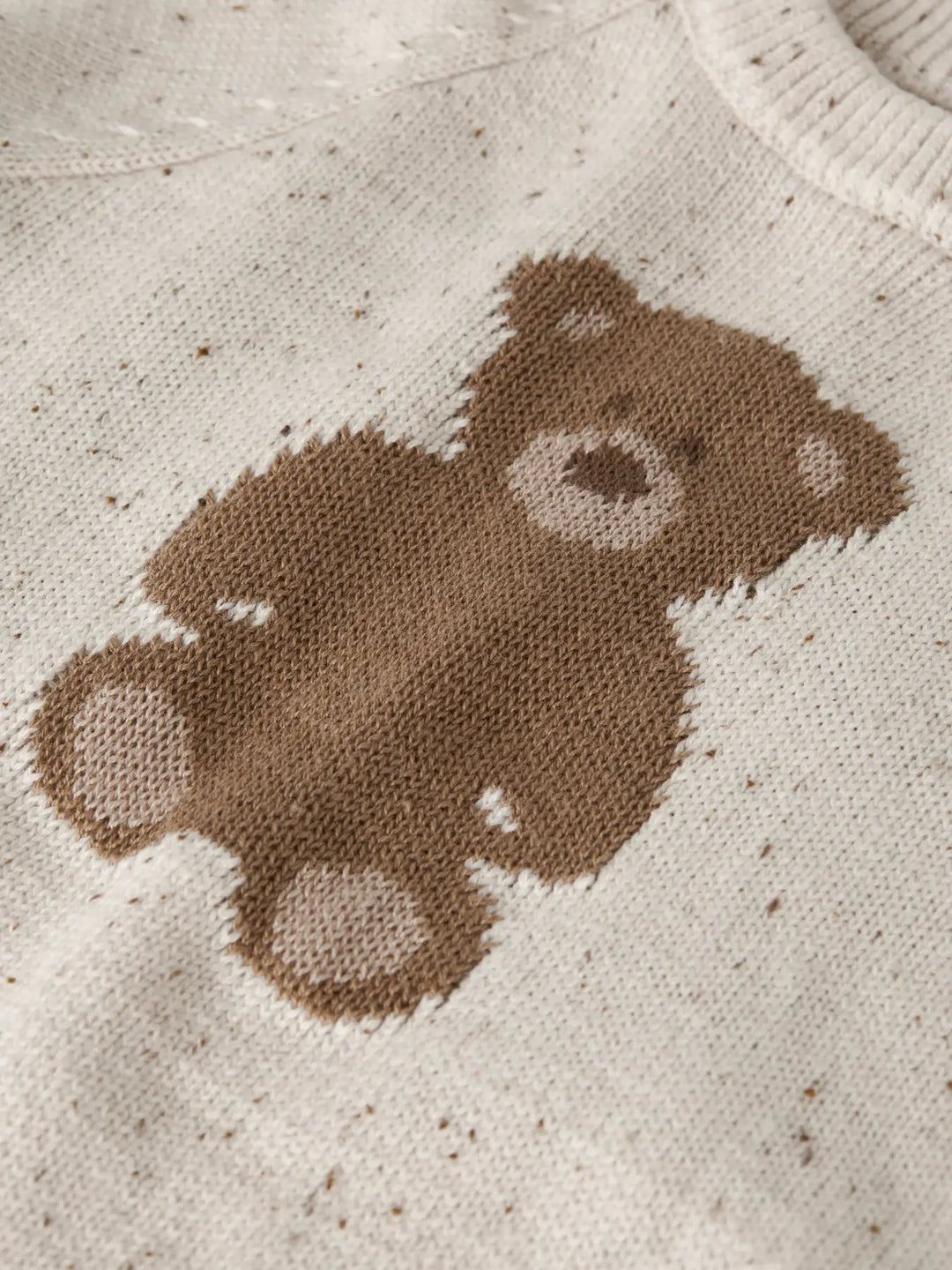 Nmngalto Ria Ls Knit Lil - Turtledove Teddy