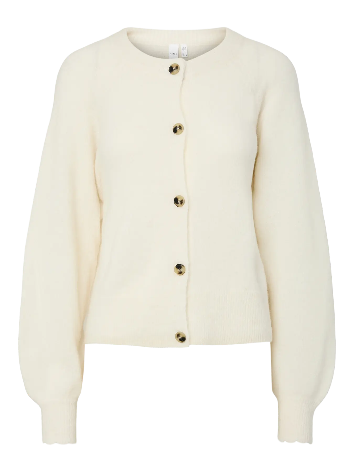 YASJOHI LS WOOL KNIT CARDIGAN - Pristine