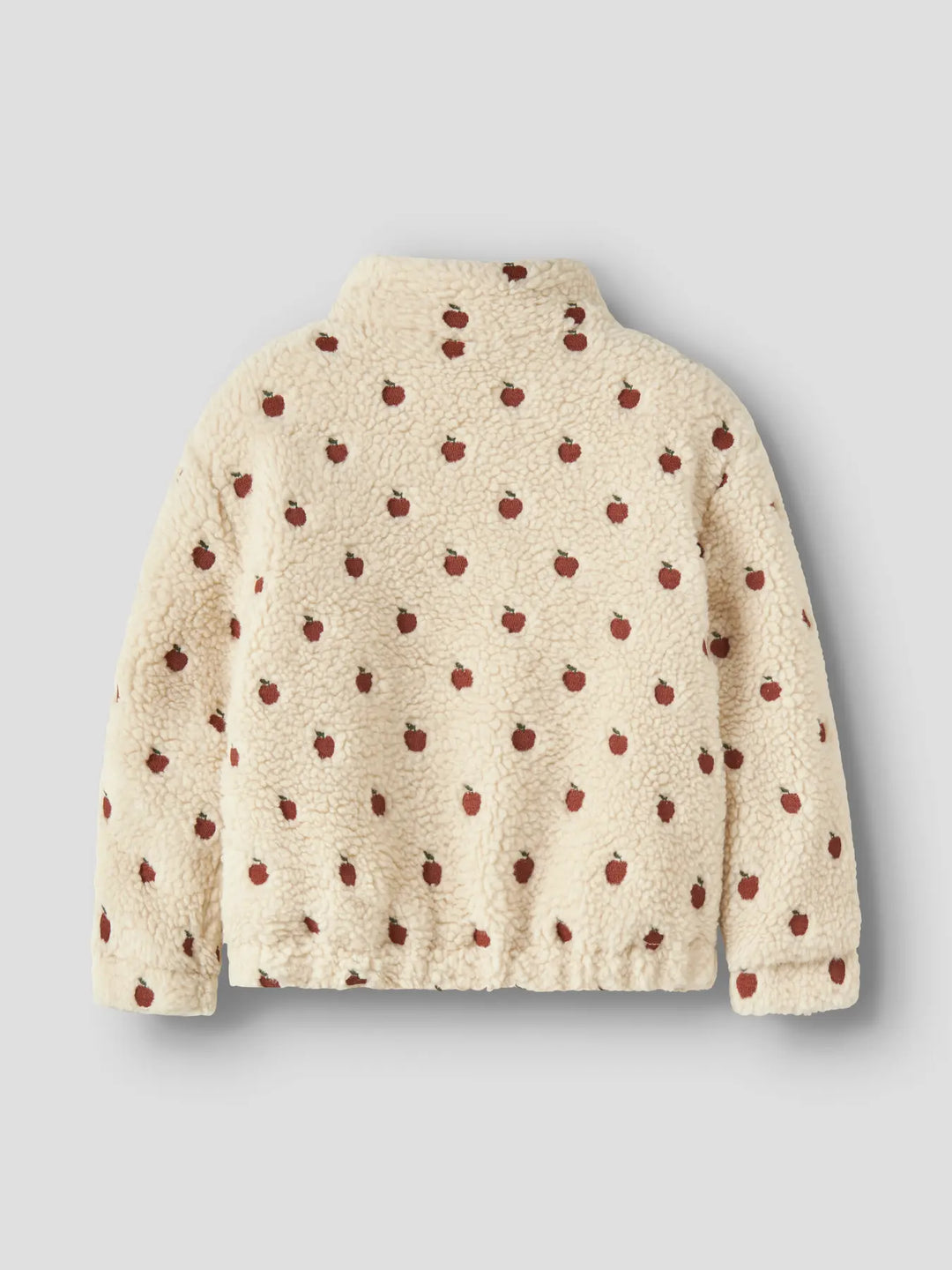 Nmfnalo Sia Sherpa Loose Jacket Lil - Turtledove Apples