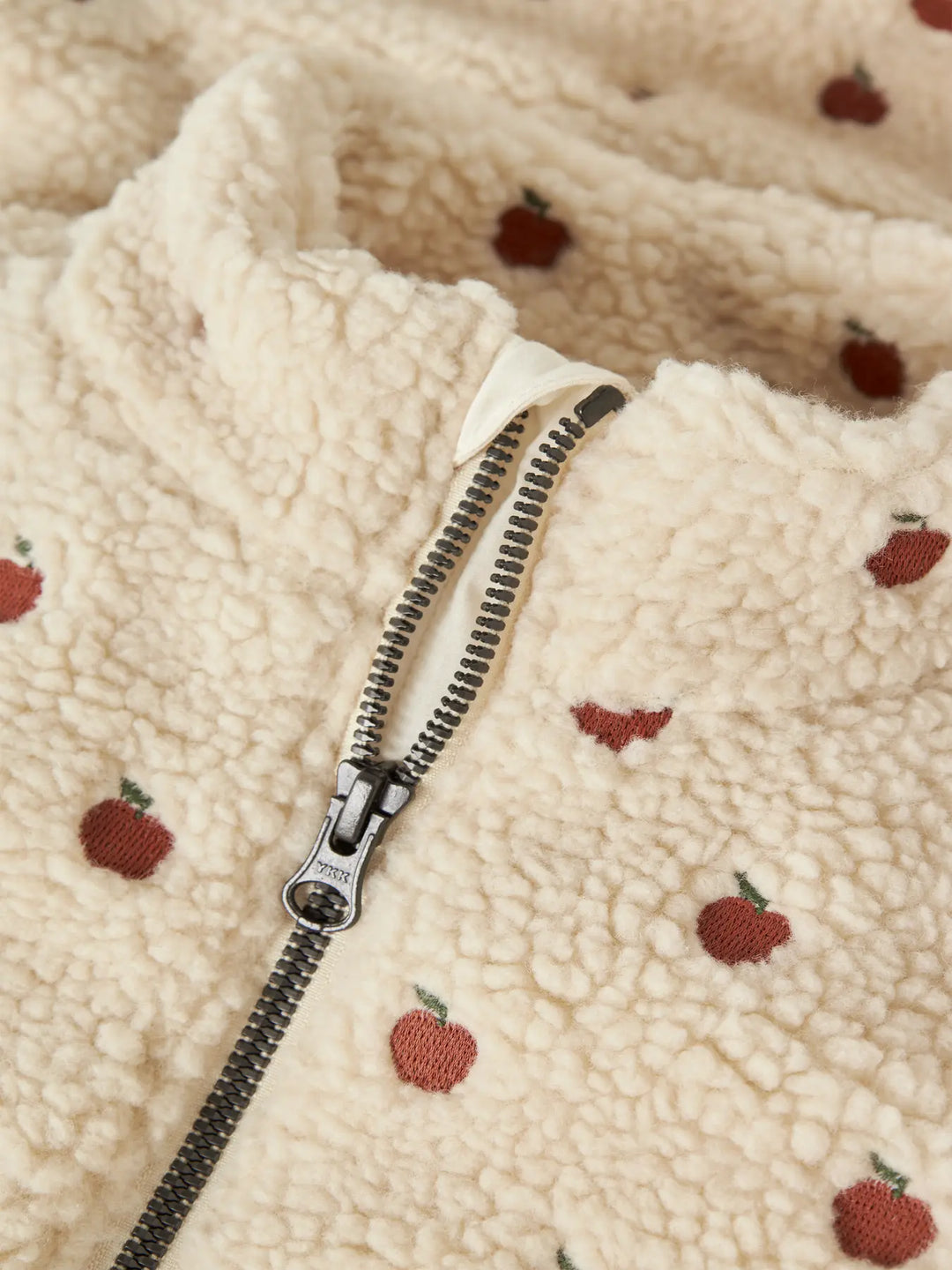 Nmfnalo Sia Sherpa Loose Jacket Lil - Turtledove Apples