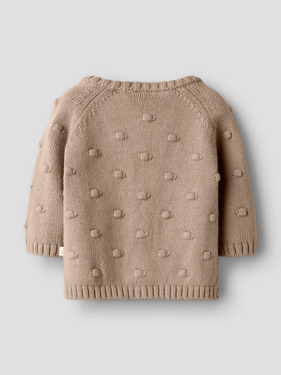 Nbngable Ls Knit Card Lil - Oxford Tan