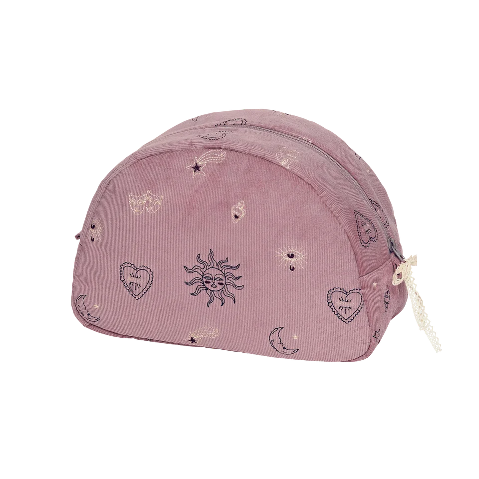 Stor Makeup Veske - Purple Theatre Magic