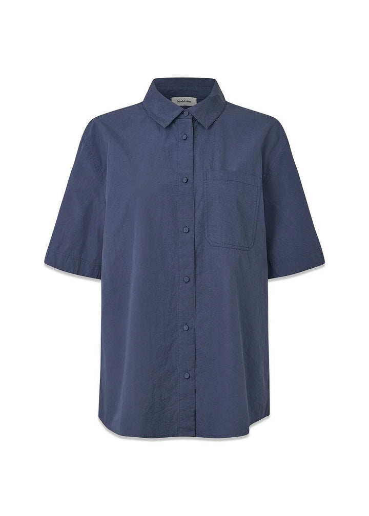 Maude MD ss Shirt - Ombre Blue